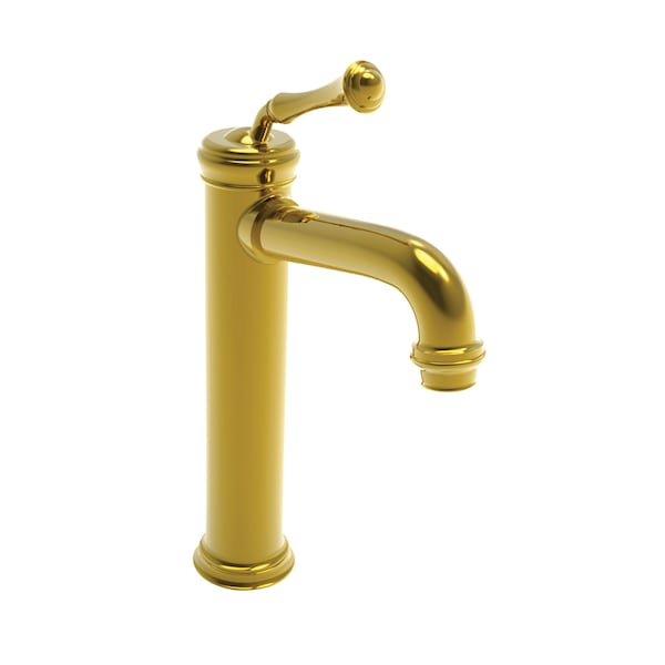 Newport Brass Single Hole Vessel Faucet in Polished Brass Uncoated (Living) 9208-03N - main